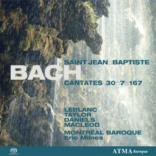 Pochette du CD Bach : Cantates Saint Jean-Baptiste 30, 7, 167