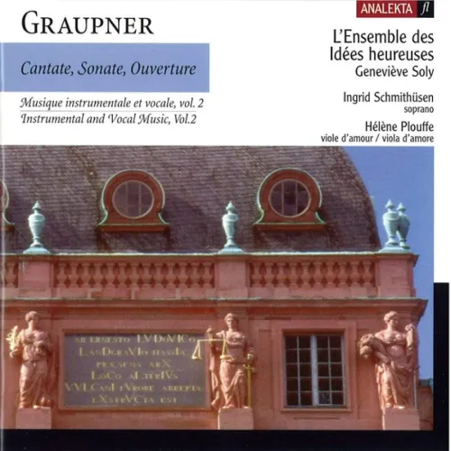 Pochette du CD Graupner: Cantate, Sonate, Ouverture, Vol.2